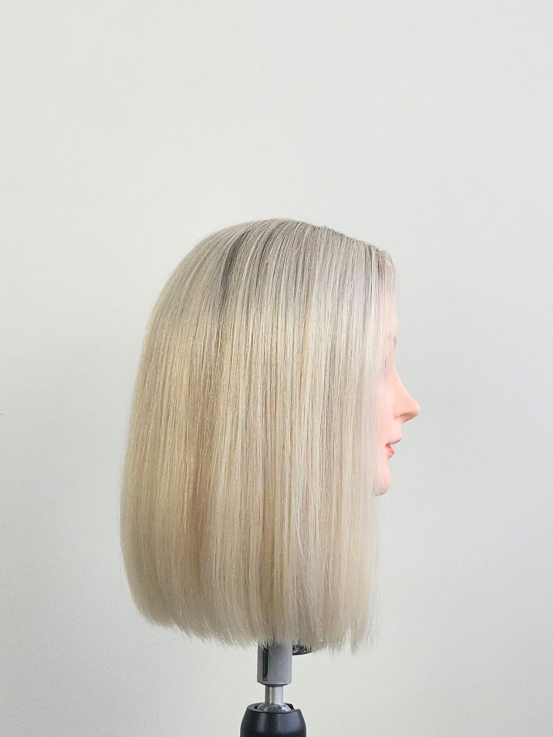 12” Lightest Ash Blonde Lace Front Topper