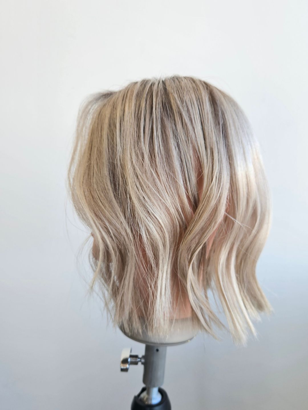 12" Ash Rooted Blonde Lace front topper