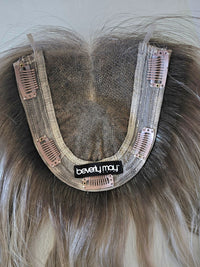 12" Ash Rooted Blonde Lace front topper