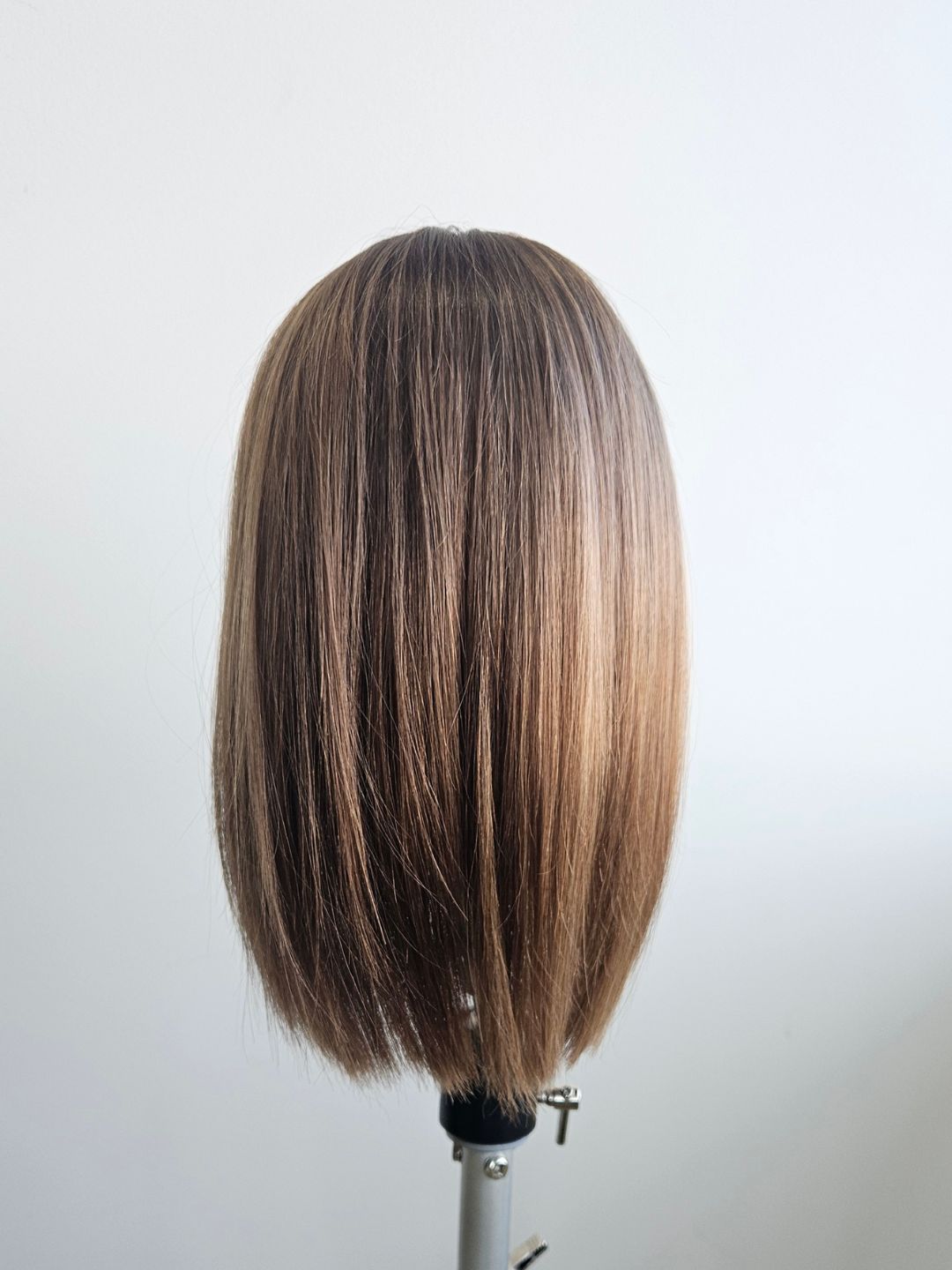 14" Warm Brunette Lace front Topper