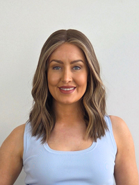16" Truffle brown Lace front wig