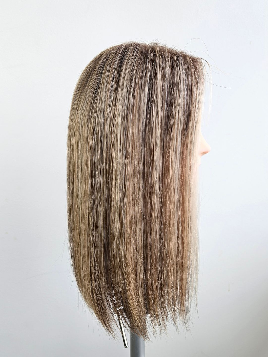 16" Sun kissed Caramel Blonde Closed Lace topper