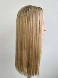 18" Honey Babylight blonde Lace front Topper