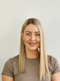 18" Honey Babylight blonde Lace front Topper