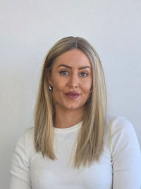 18" Neutral Beige lace front Wig
