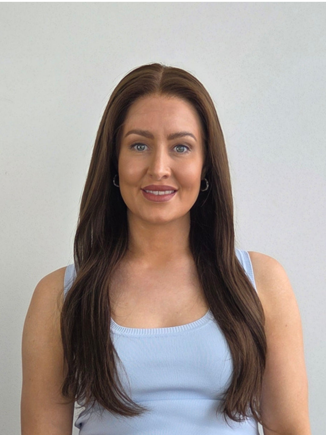 22" Toasted hazelnut Luxe lace front wig