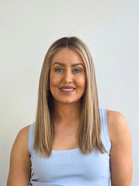 18" Honey truffle blonde Lace Front wig