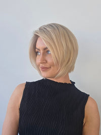 10" Neutral Platinum blonde Lace front Wig