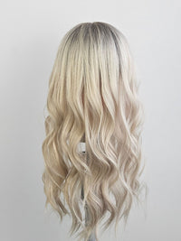 20" Platinum blonde closed Lace Topper