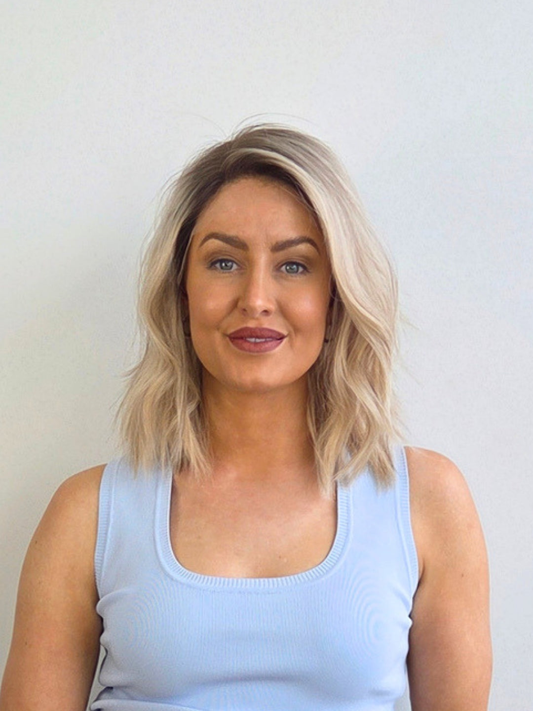 14" Champagne sand Lace front Wig
