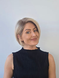 10" Neutral Platinum blonde Lace front Wig