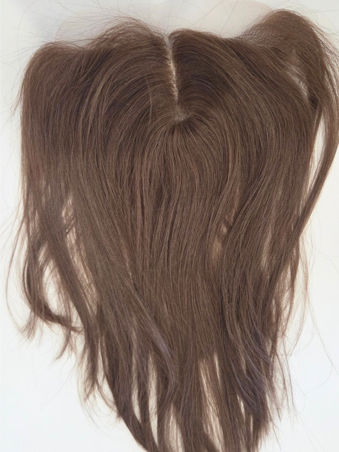 16" Taupe brown T-lace frontal Topper