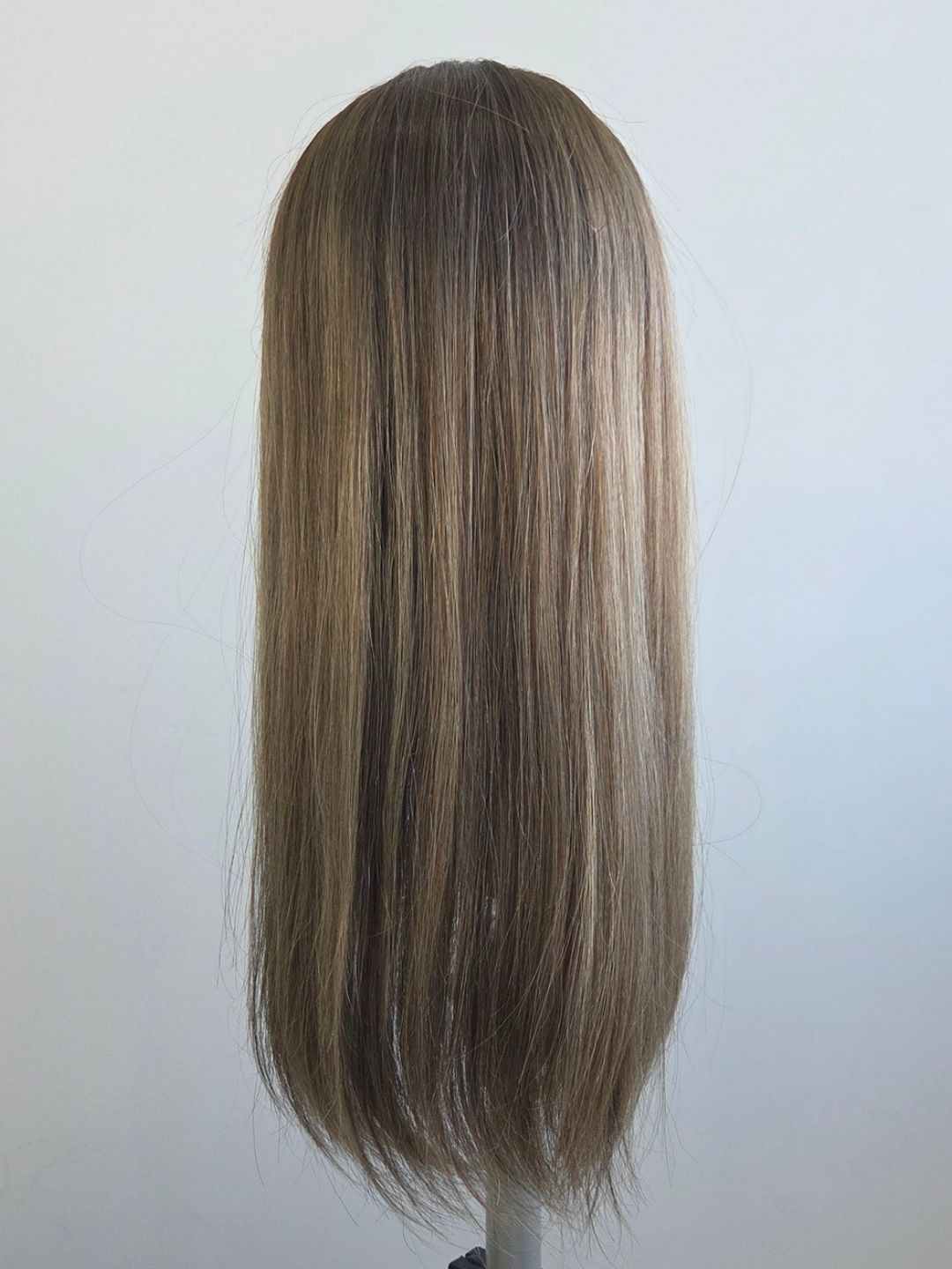18" Soft mocha balayage lace front Topper