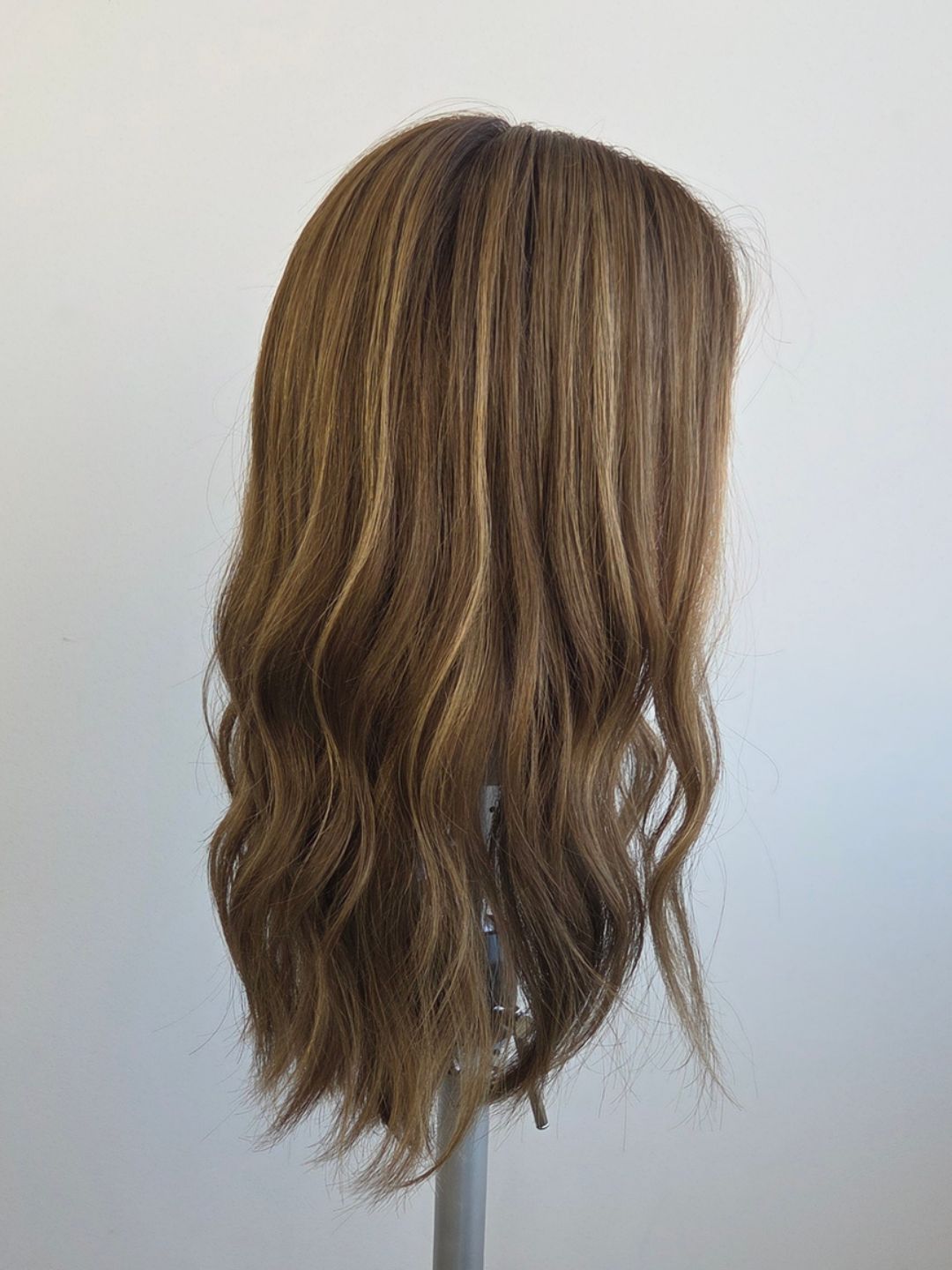16" Walnut Brown Luxe lace front Wig