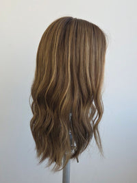 16" Walnut Brown Luxe lace front Wig