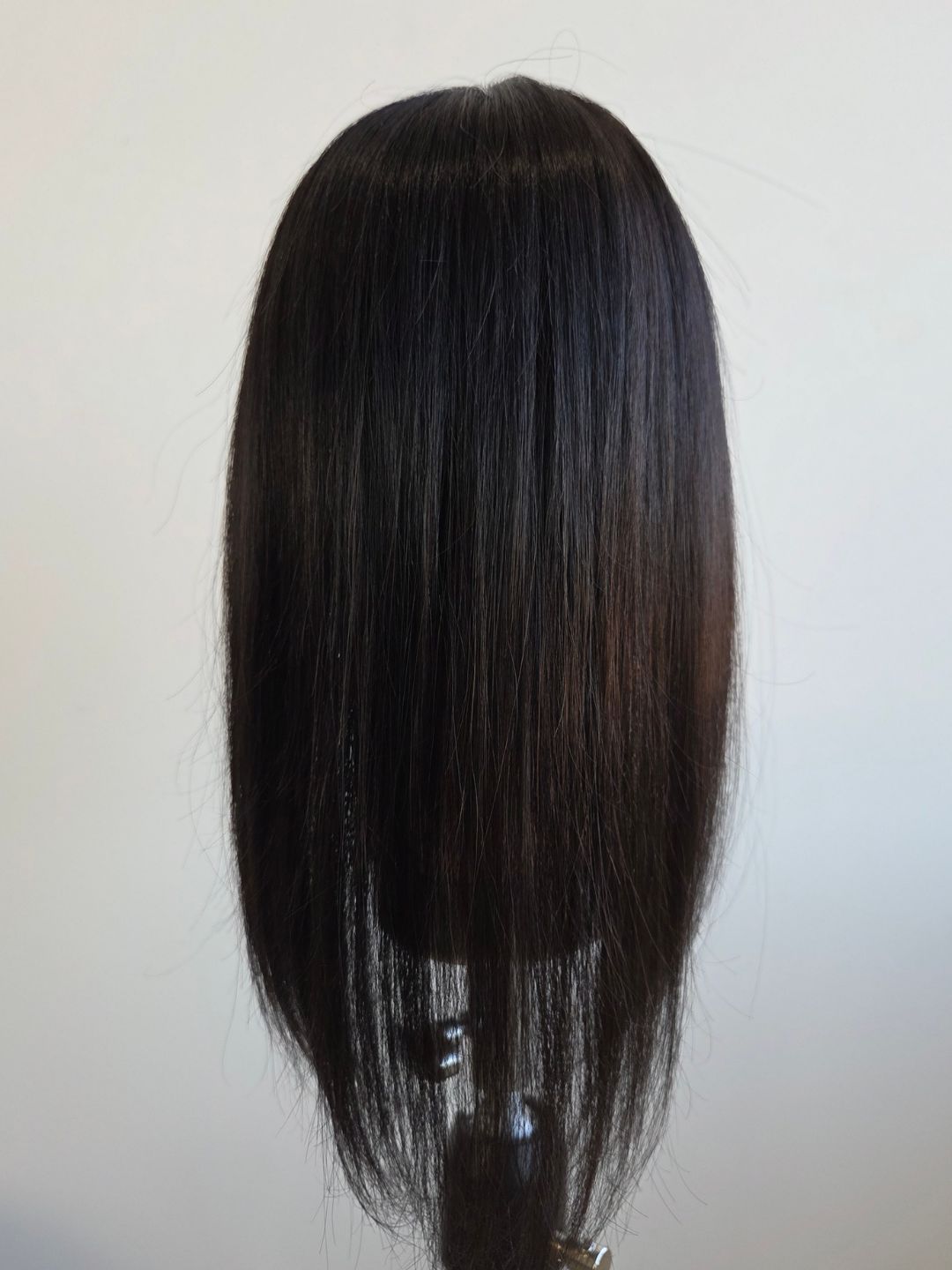 12" Black Mono Topper with Fringe