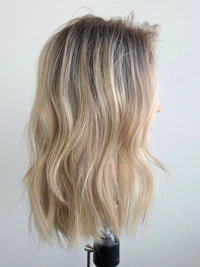 14" Champagne sand Lace front Wig