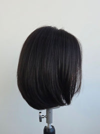 10" Midnight brown Lace front wig
