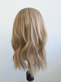 14" Sandy blonde Lace front Topper