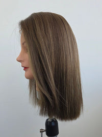 14" Rich Caramel luxe Lace front Wig