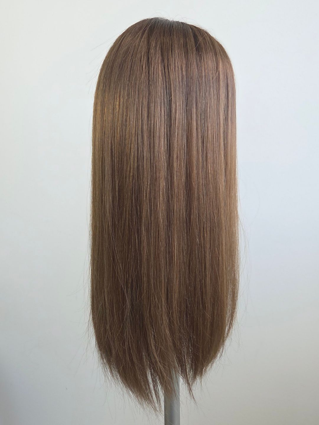20" Beige ash brown Lace front Topper