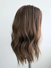 16" Truffle brown Lace front wig