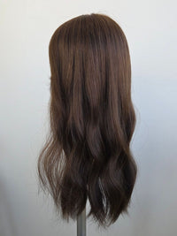 20" Chocolate Brown silk topper