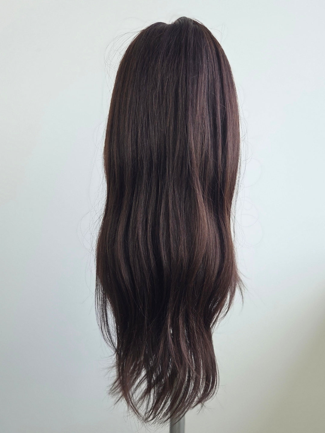 22" Dark brown Luxe Lace front wig