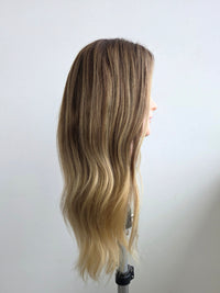 18" Honey beige balayage Luxe Lace front wig