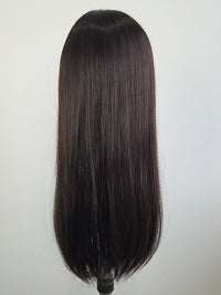 18" Midnight Cocoa Silk topper