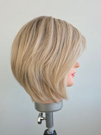 10" Neutral Platinum blonde Lace front Wig