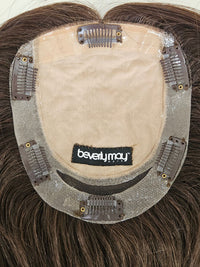 18" Dark Brunette Silk Topper