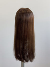 20” Medium Brown Lace Front Topper