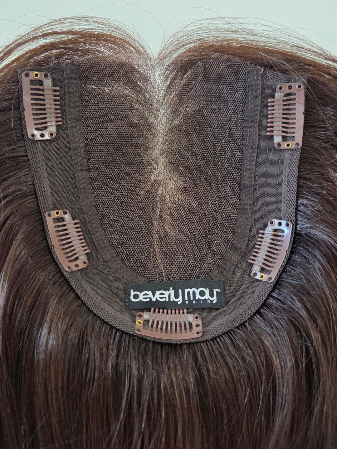 10" Bob dark brunette Lace front topper 5x6
