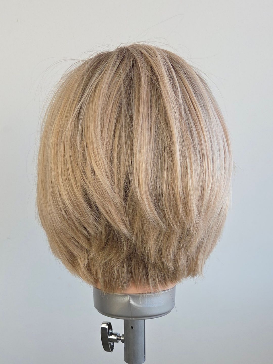 10" Neutral Platinum blonde Lace front Wig