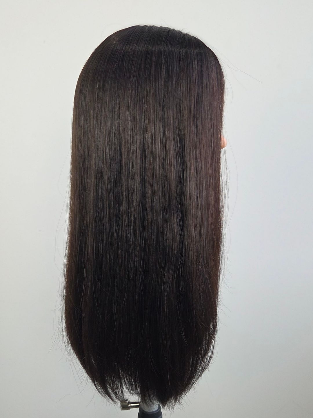 18" Midnight Cocoa Silk topper