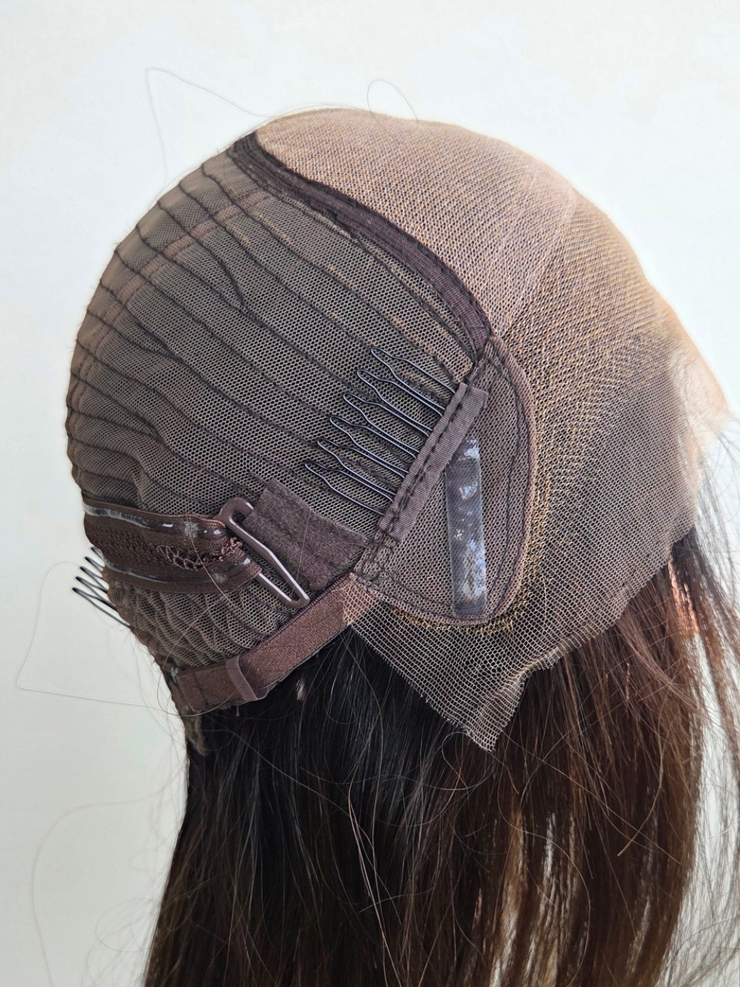 18" Hazelnut melt Luxe lace front wig