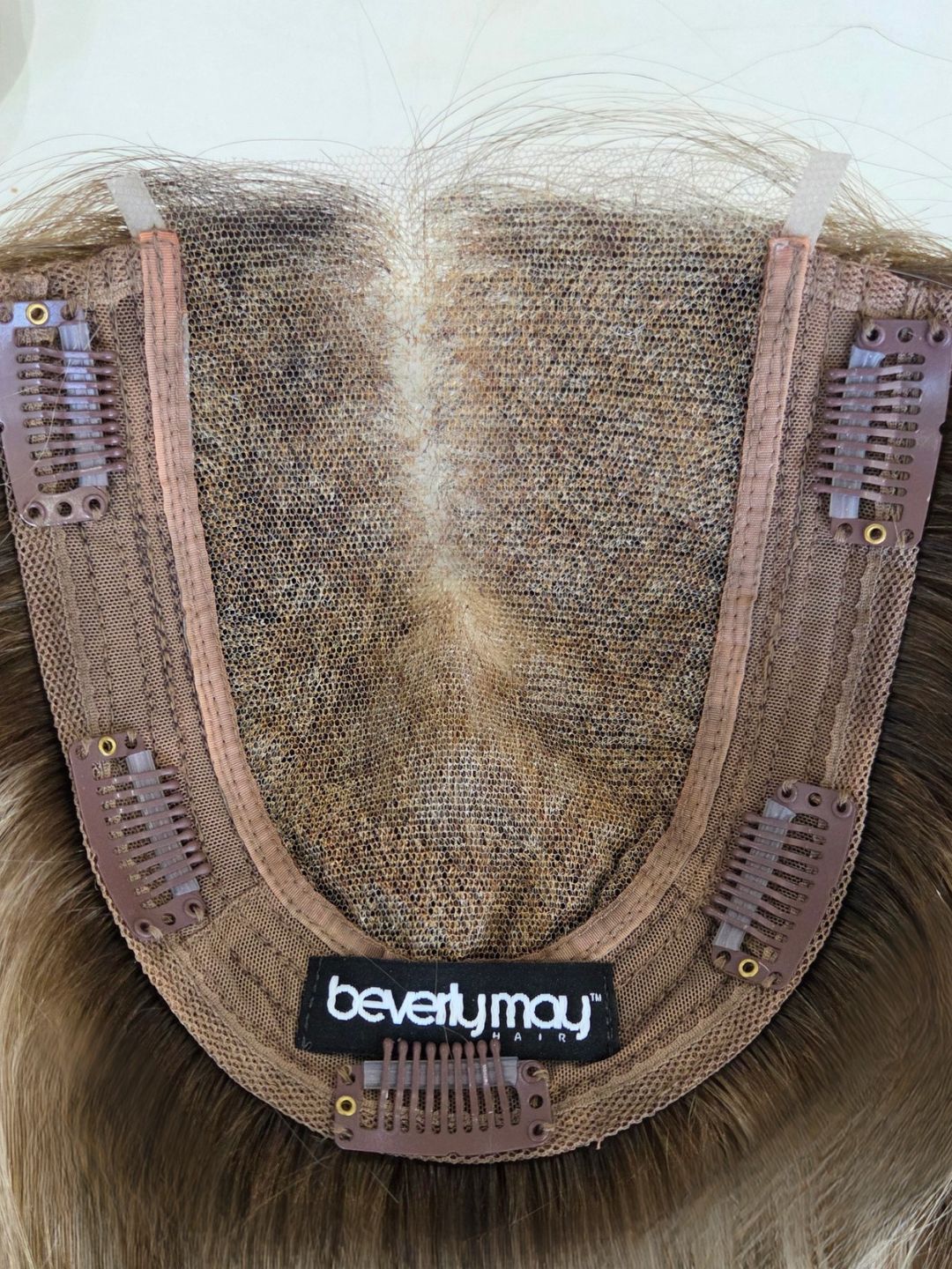 14" Sandy blonde Lace front Topper