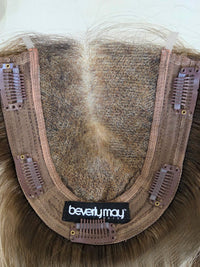14" Sandy blonde Lace front Topper