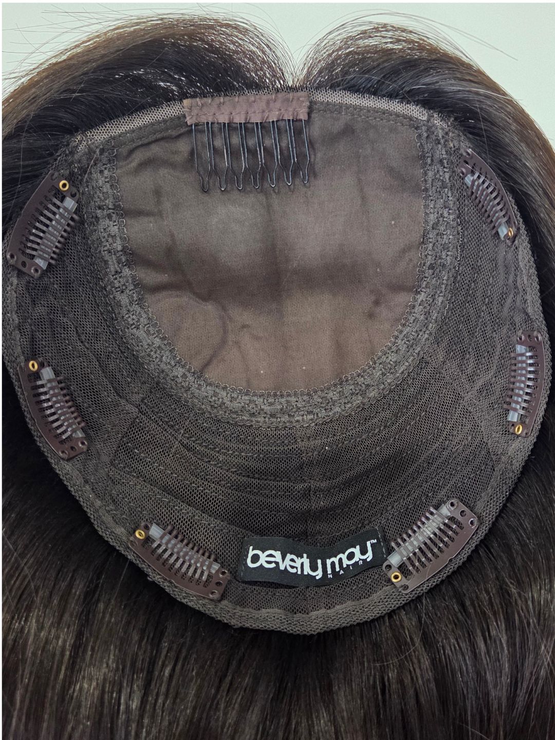 18" Midnight Cocoa Silk topper