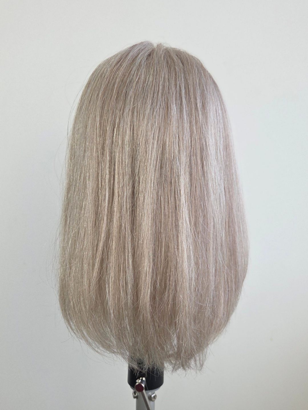 14" Champange Grey Silk Topper