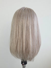 14" Champange Grey Silk Topper