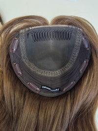 20" Chocolate Brown silk topper