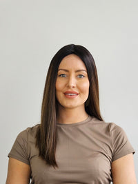 18" Dark Brown Balayage Sill topper