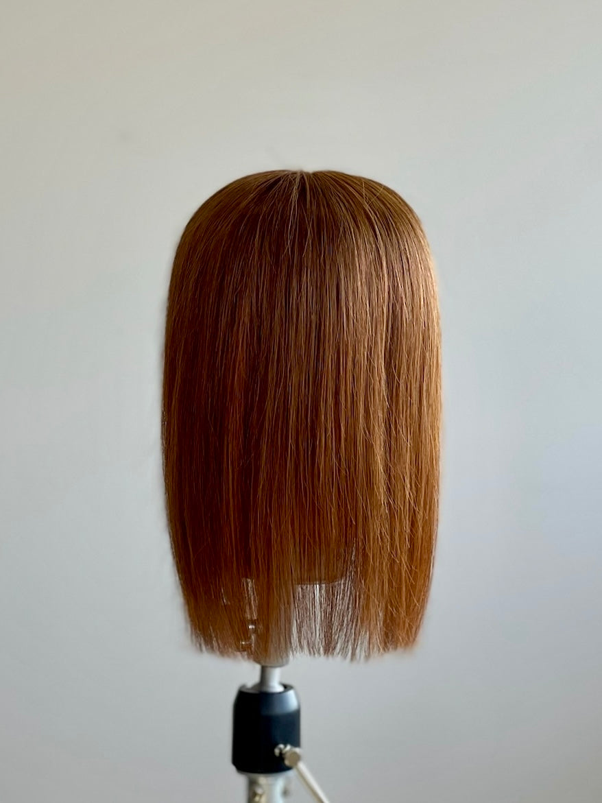 14" Copper Auburn Silk Topper - SALE